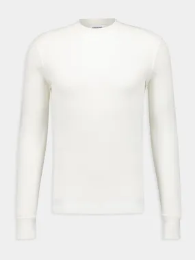 White Cotton Sweater