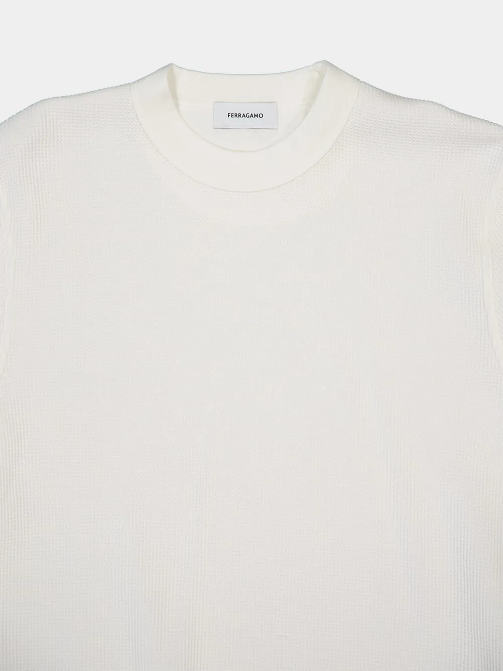 White Cotton Sweater