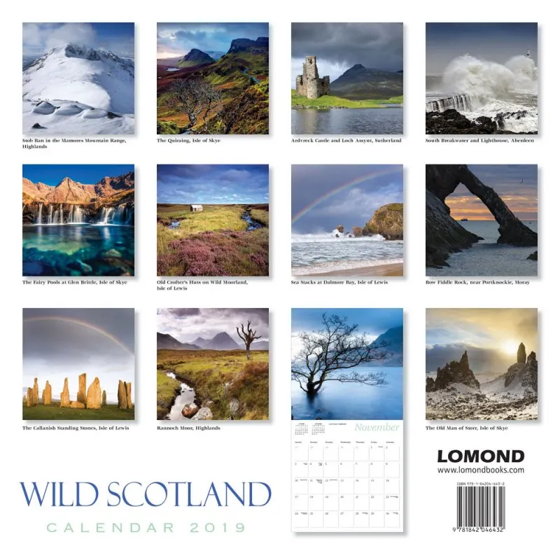 Wild Scotland 2019 Calendar