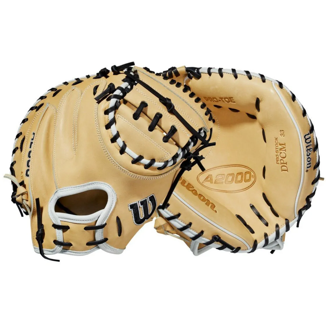 Wilson A2000 CM33 33 Baseball Catcher's Mitt: WBW10011533