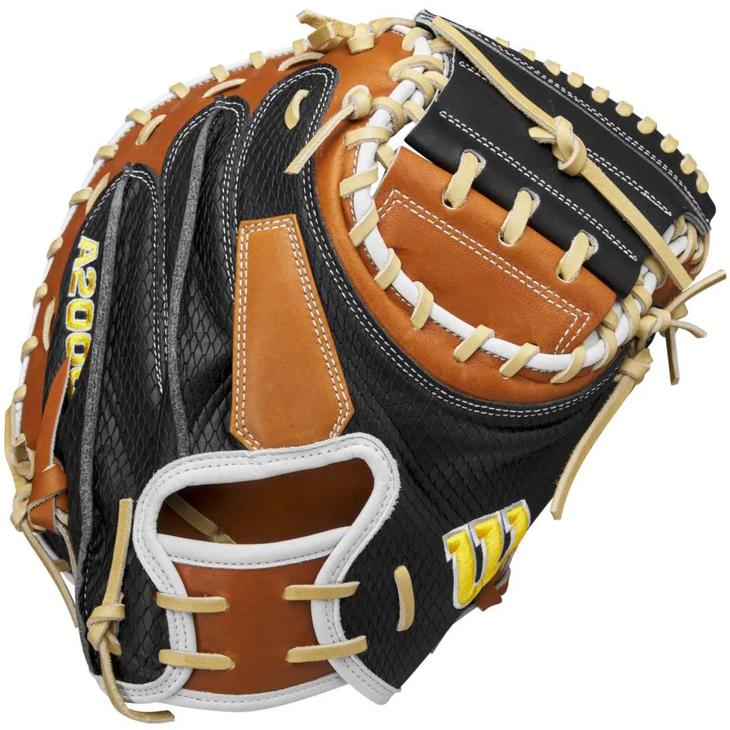 Wilson A2000 M23SS 33.5 SuperSkin Baseball Catcher's Mitt: WBW101396335