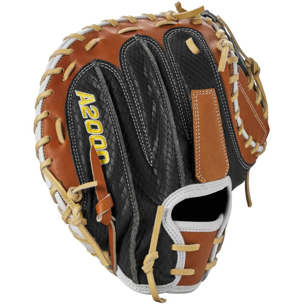 Wilson A2000 M23SS 33.5 SuperSkin Baseball Catcher's Mitt: WBW101396335