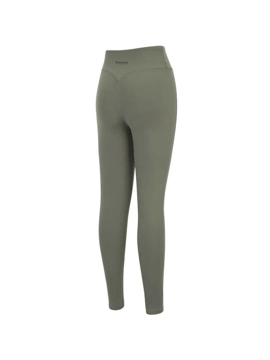 [WMS] Small Logo Brushed Leggings D.Sand