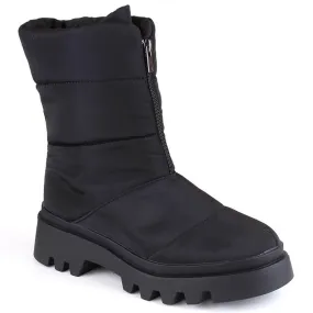 Women's insulated black snow boots Big Star MM274335