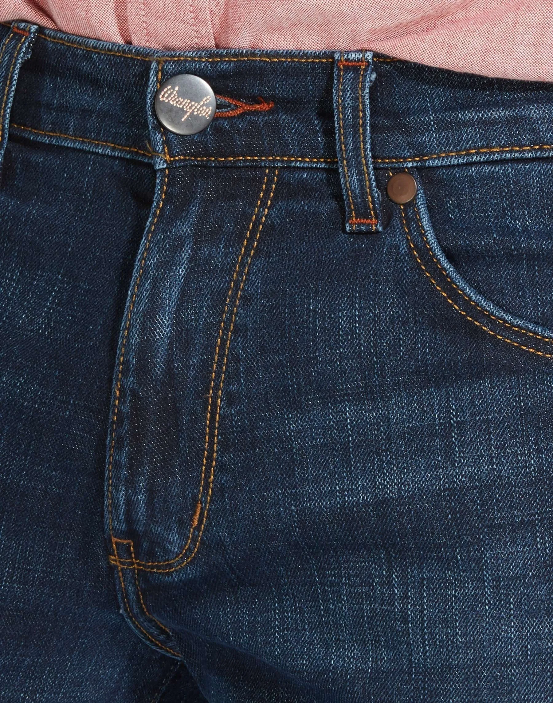 Wrangler Greensboro Modern Straight Denim Jeans El Camino